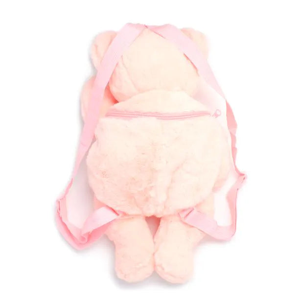 Pink Teddy Bear Backpack