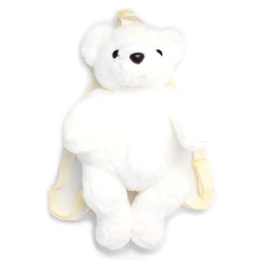 White Teddy Bear Backpack