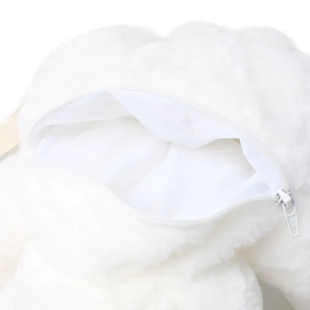 White Teddy Bear Backpack