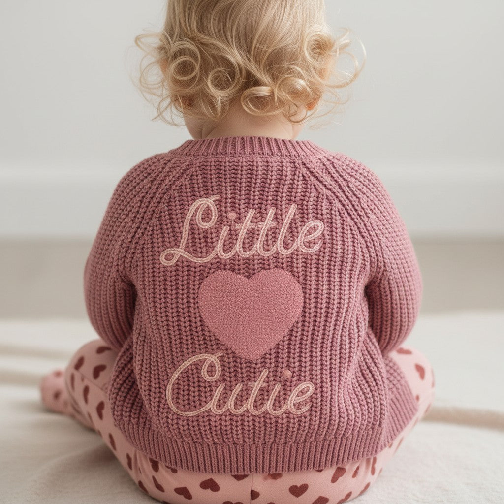Baby Girls Embroidered Cardigan