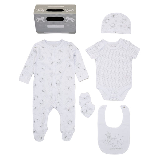 Baby 5 Piece Gift Set with Gift Bag