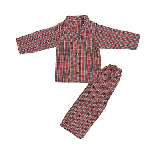 Boys Tradition Tartan Pyjamas