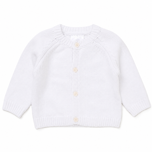 Baby Knitted Embroidered Cardigan