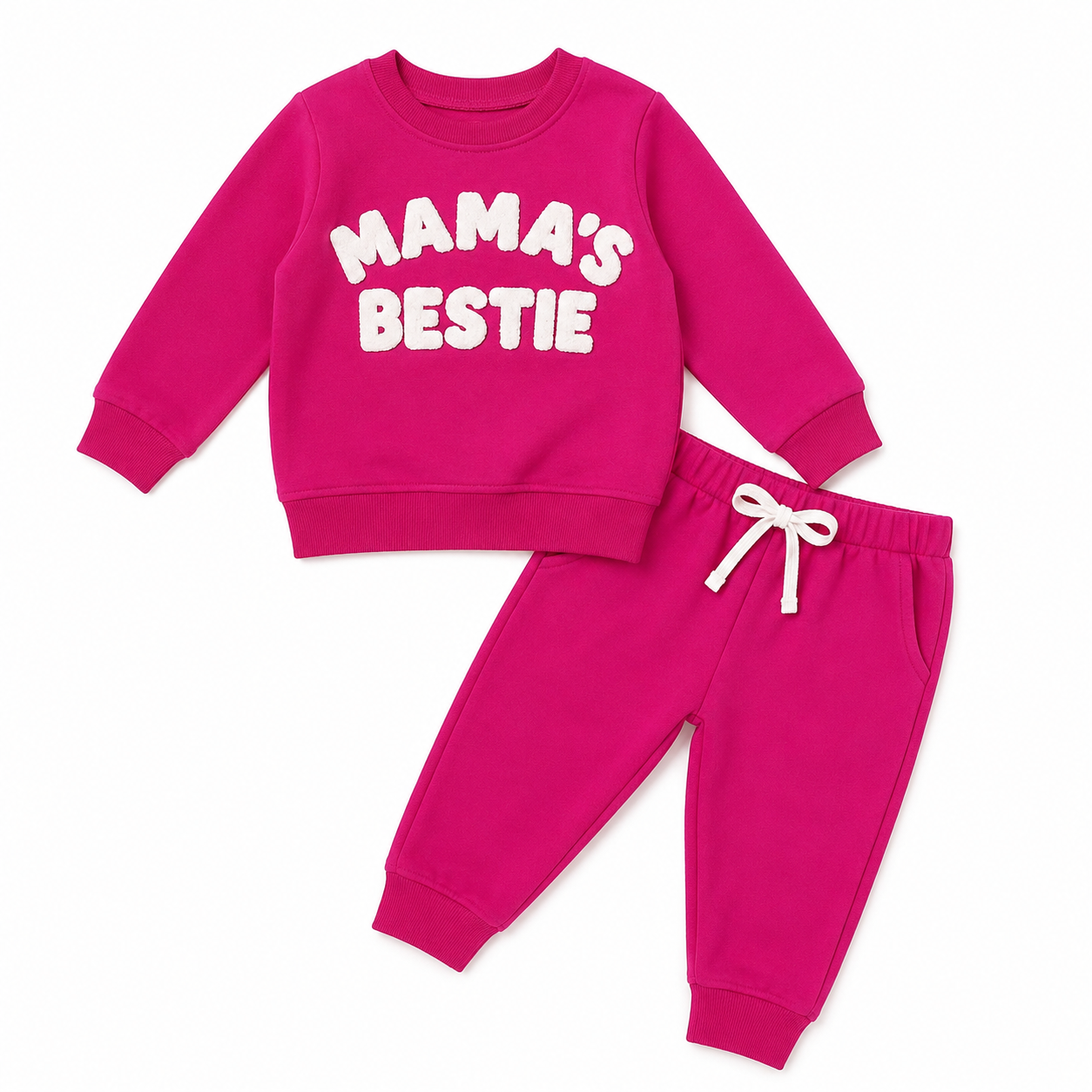 Girls “Mama’s Bestie” Outfit