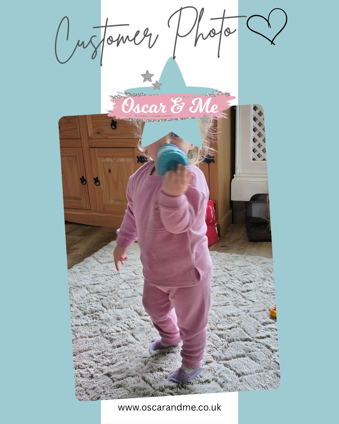 Baby Girls Ribbed Lounge Outfit
