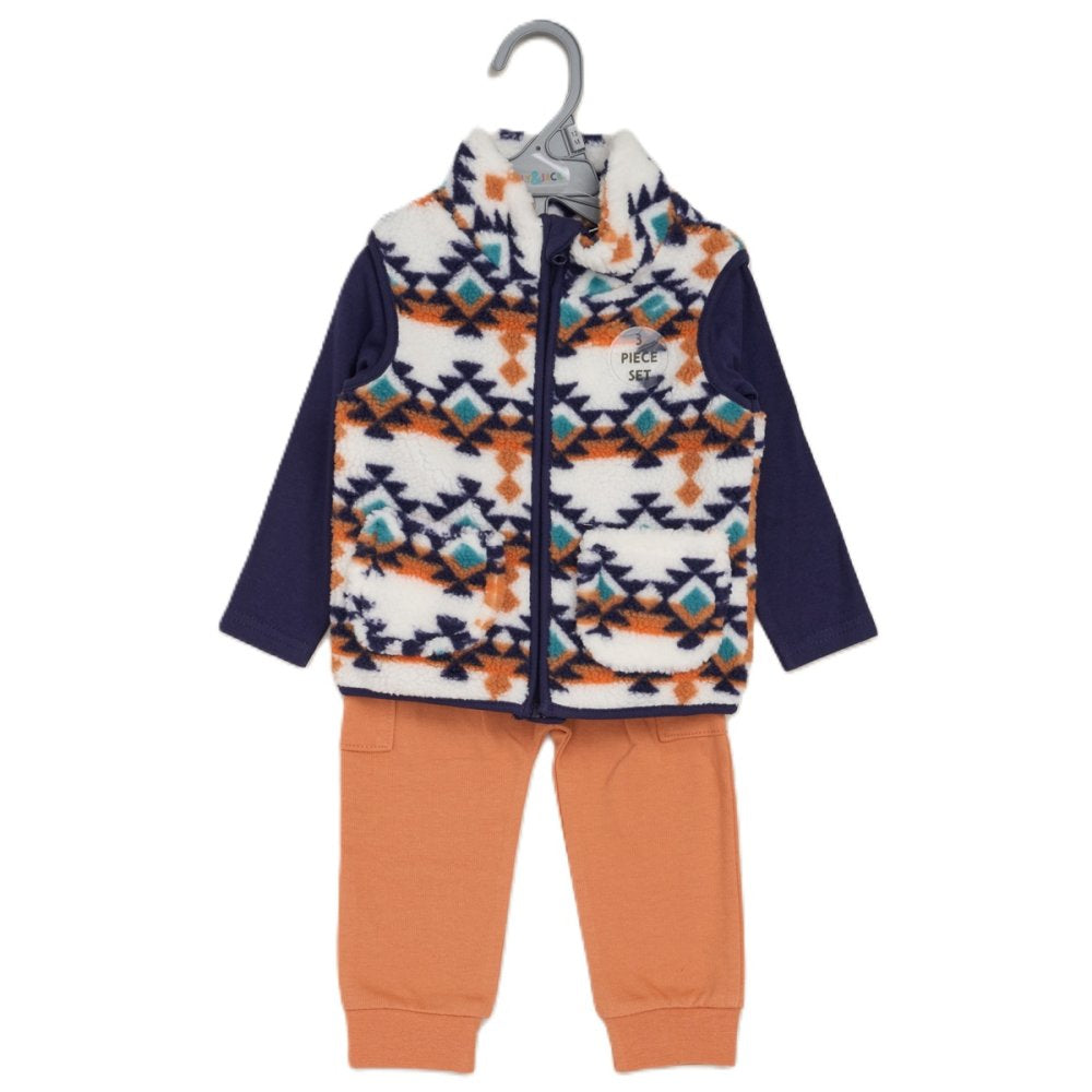 Boys Borg Gilet Outfit