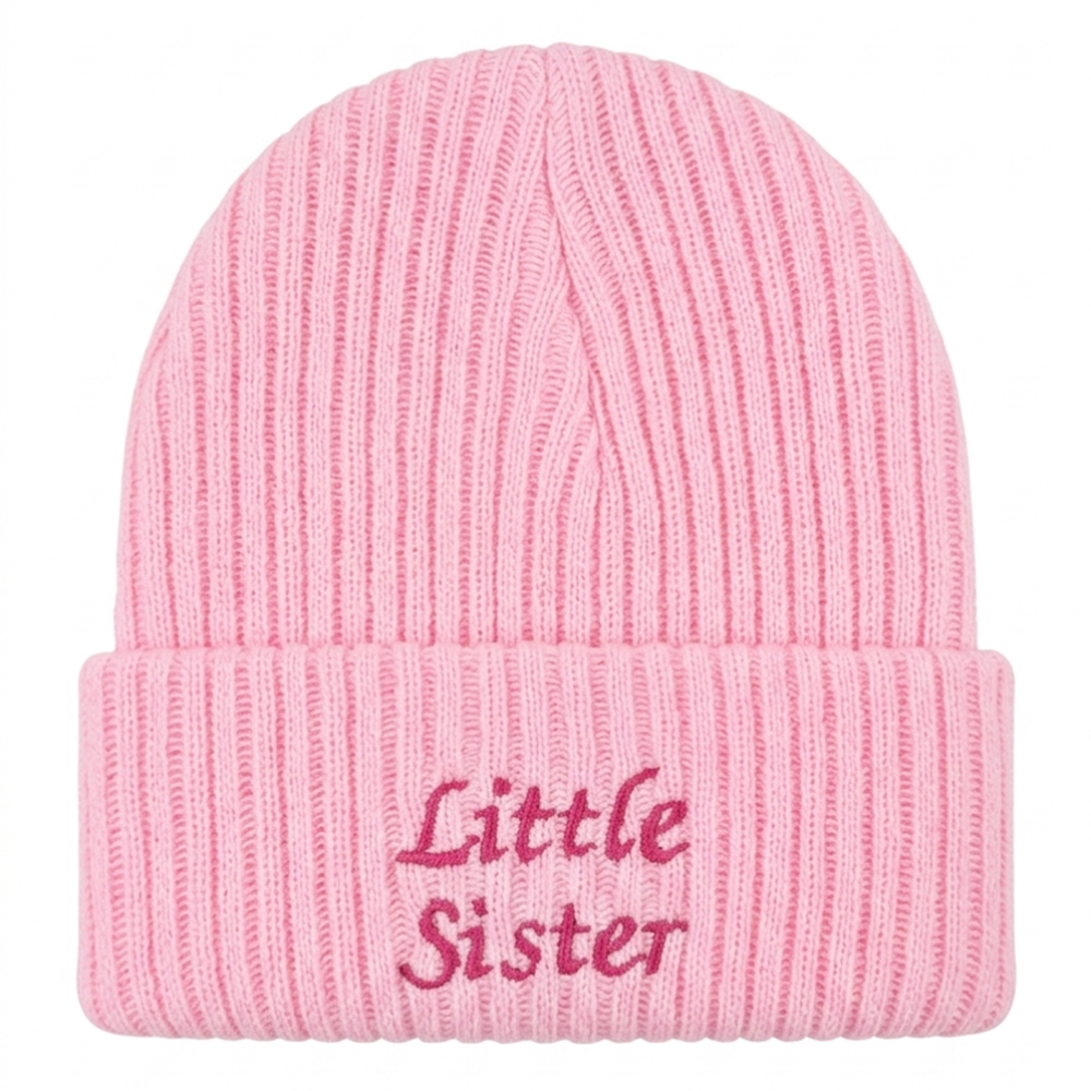 Baby “Little Sister” Beanie Hat