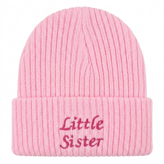 Baby “Little Sister” Beanie Hat