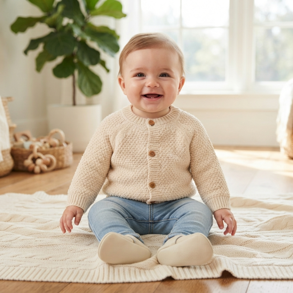 Baby Embroidered Cardigan