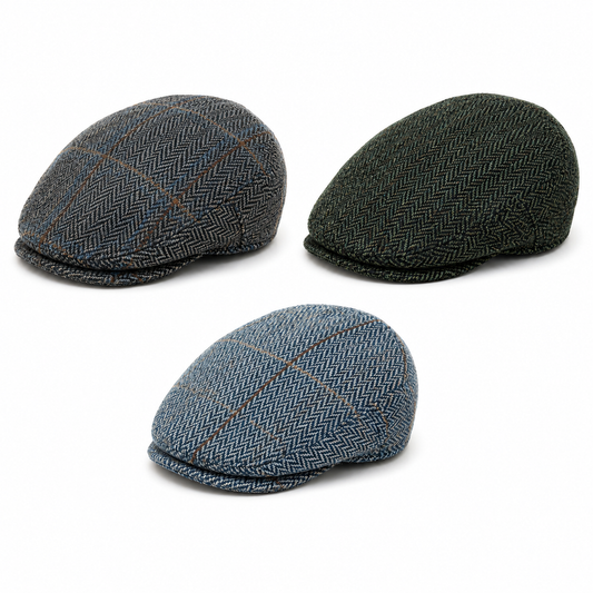 Boys Wool Flat Cap