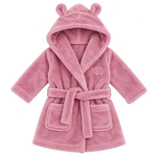 Baby Girls Hooded Dressing Gown