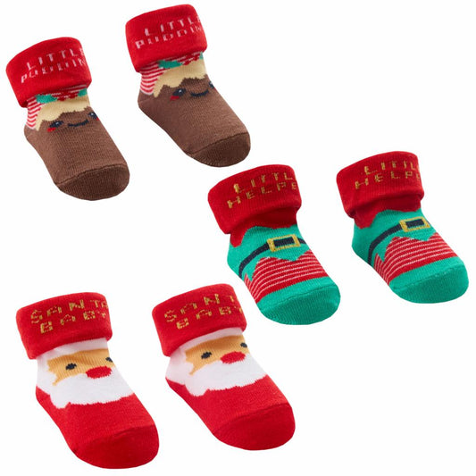 Baby Christmas Socks