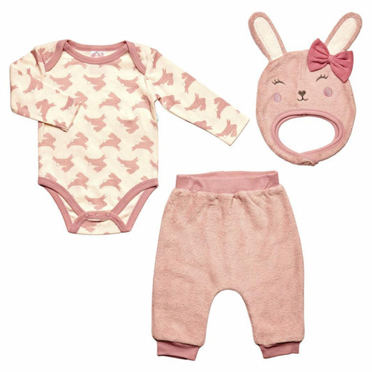 Baby Girls Bunny 3 Piece Outfit