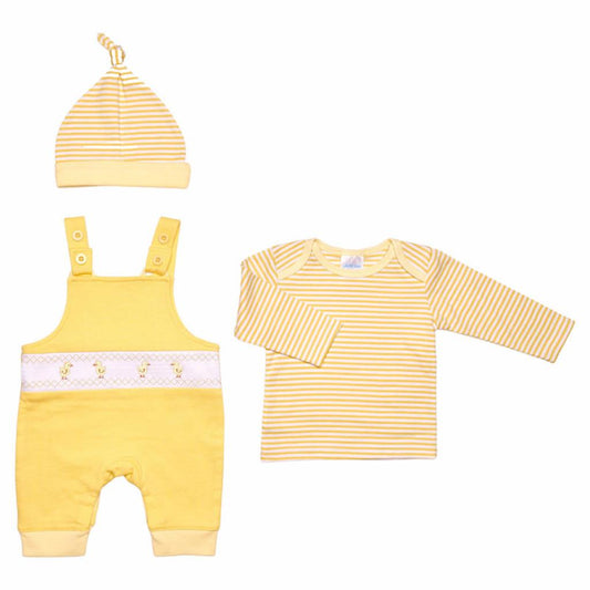 Baby Smocked Dungaree Outfit