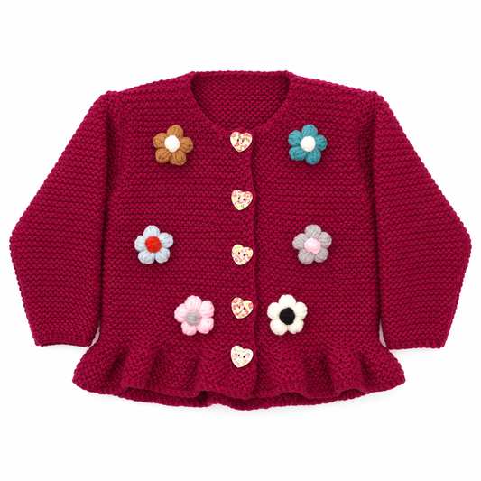 Hand Knitted Cardigan