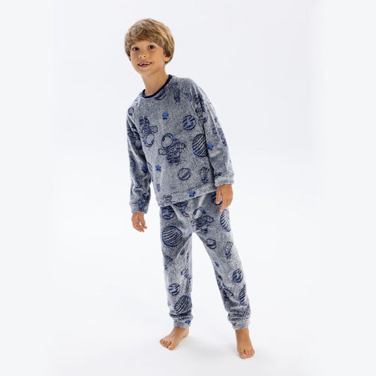 Boys Cuddle Fleece Pyjama