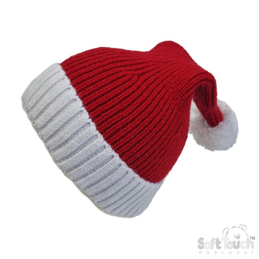 Baby Knitted Santa Hat