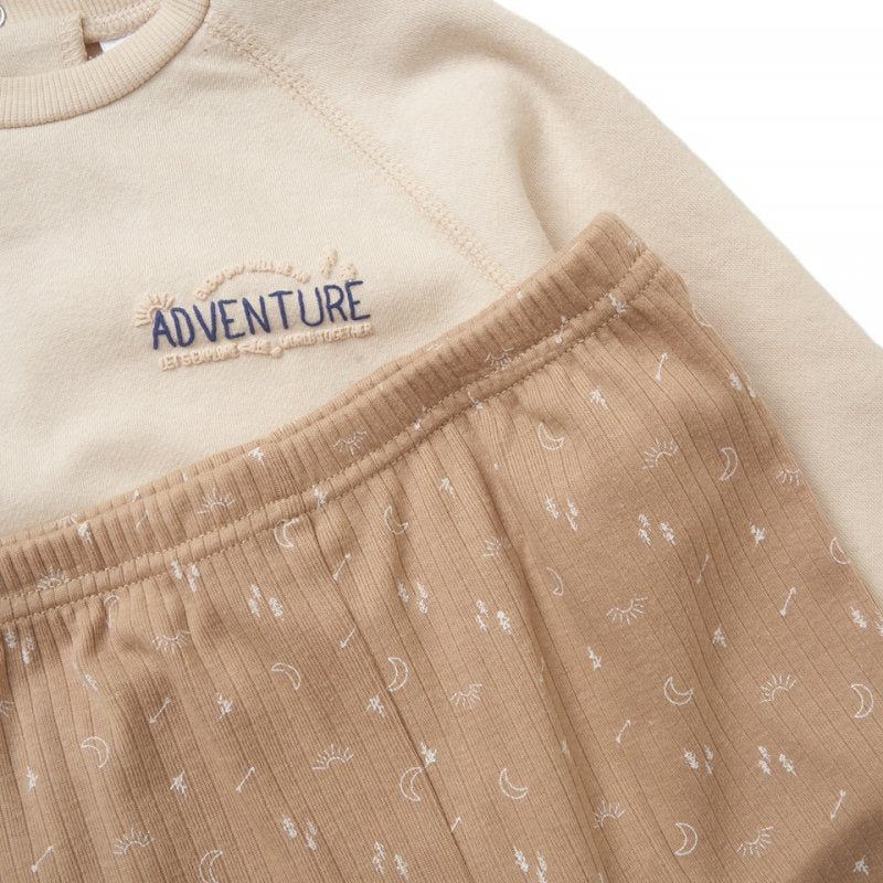 Baby Boys Sweatshirt and Ribbed Jog Pant Outfit