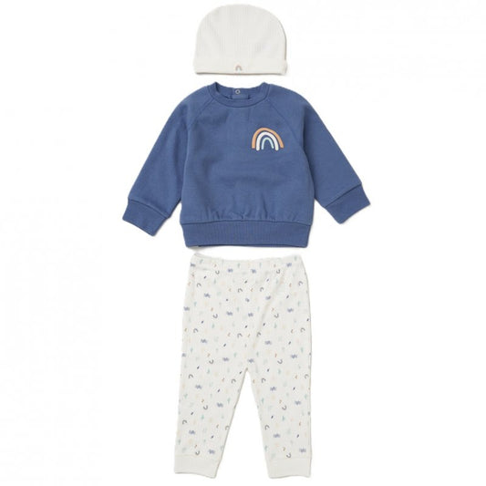 Baby Boys Sweatshirt and Ribbed Jog Pant Outfit