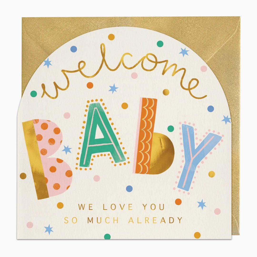 Welcome Baby Arch New Baby Card