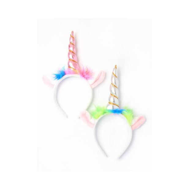 Unicorn Horn And Ears Aliceband