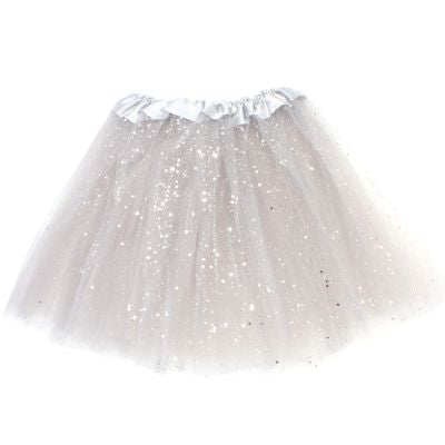 Glitter Tutu - Silver