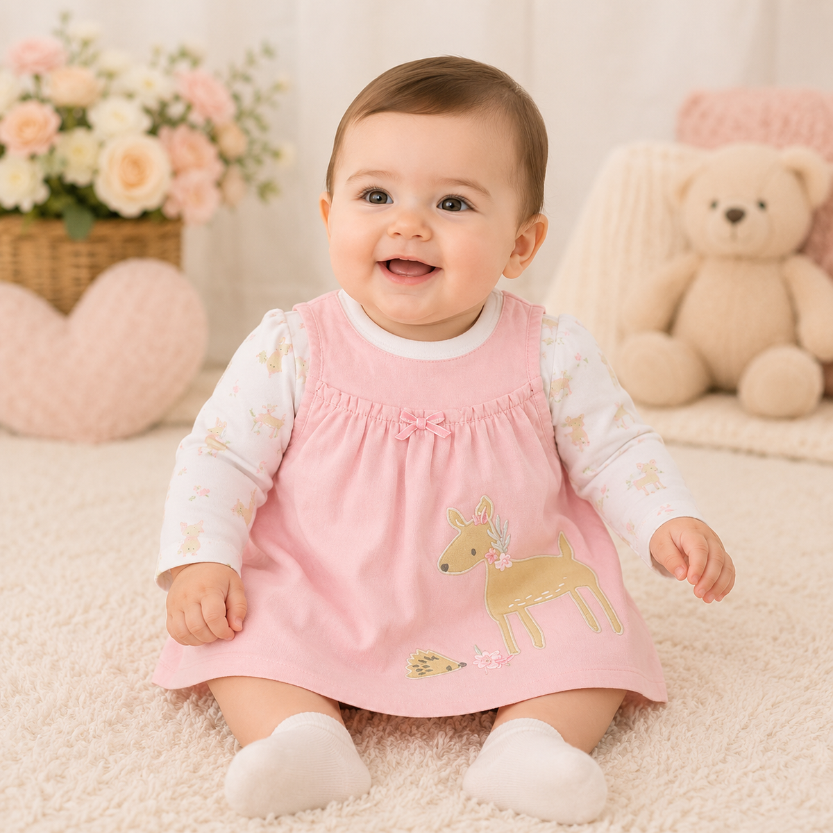 Baby Girls Corduroy Dress
