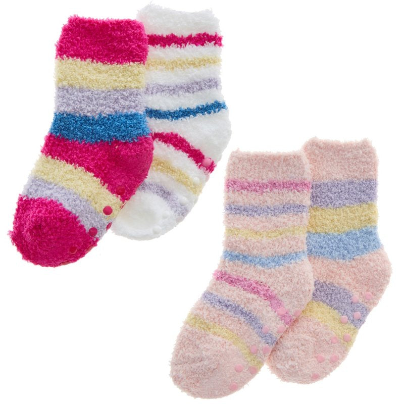 Baby Girls Cosy Socks with Grippers