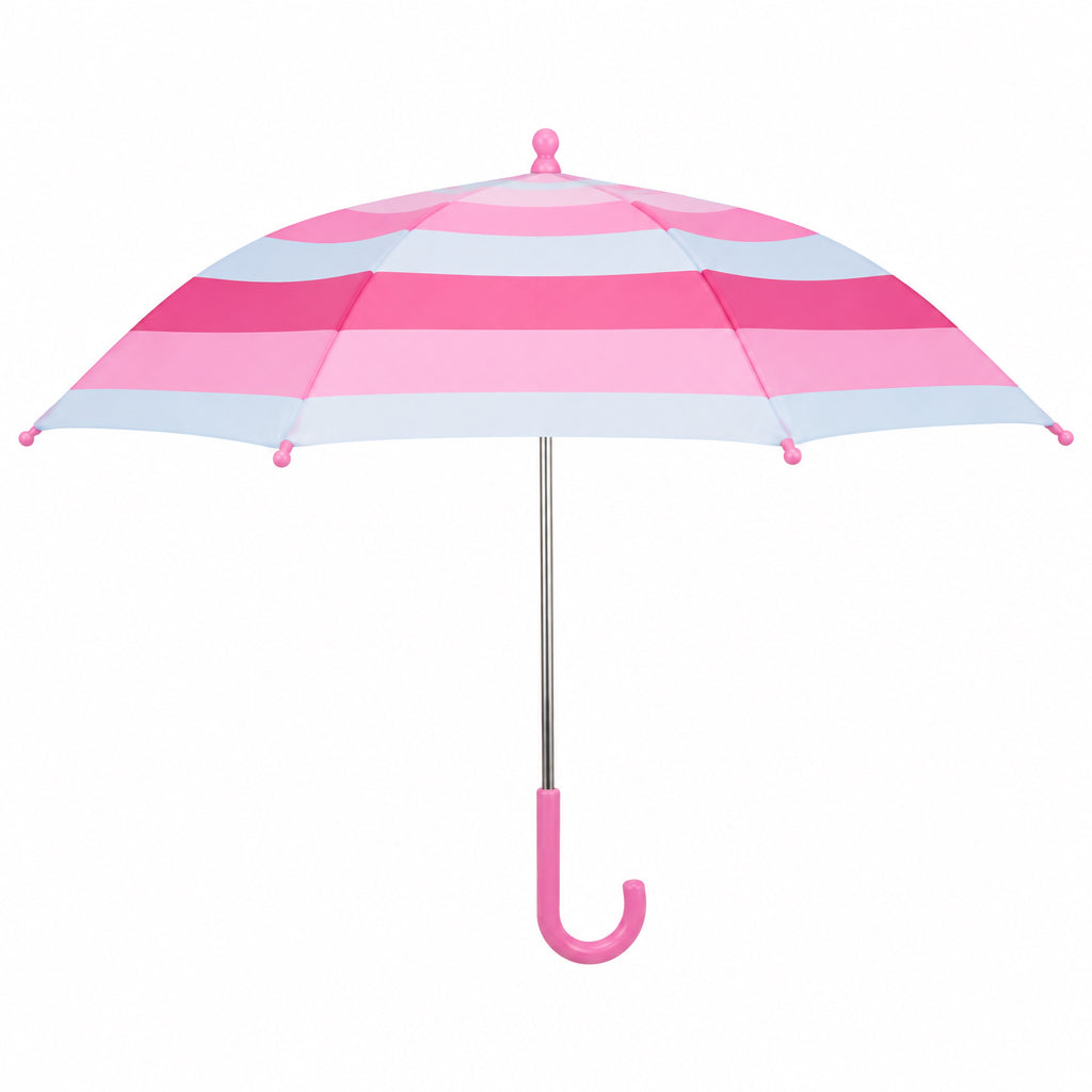 Pink Stripe Umbrella