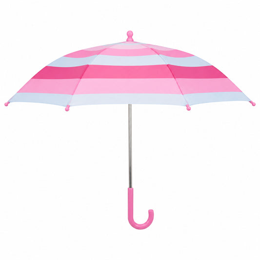 Pink Stripe Umbrella