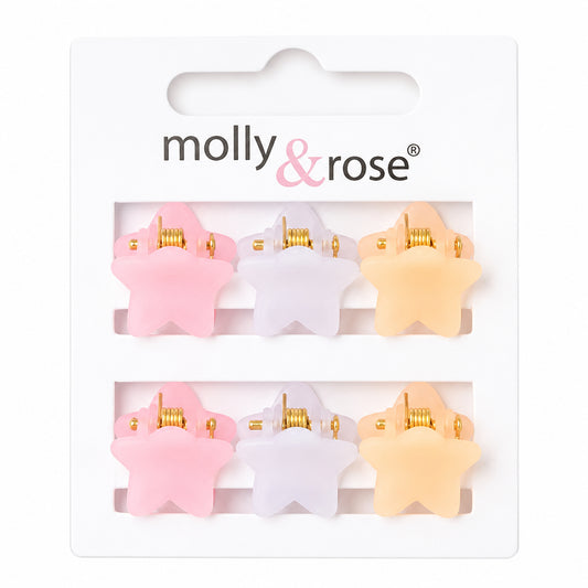 Set of 6 Mini Star Clamps