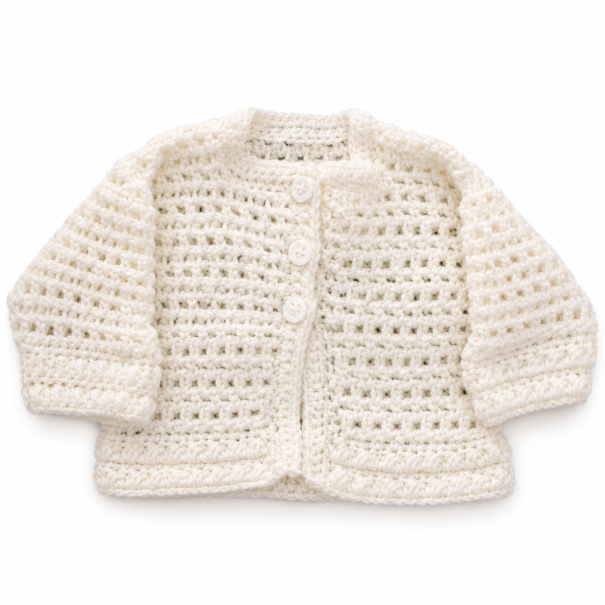 Hand Crocheted Cardigan