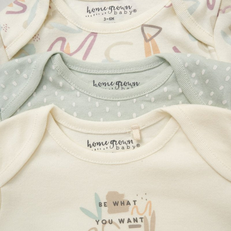 Baby Organic Long Sleeve Bodysuits