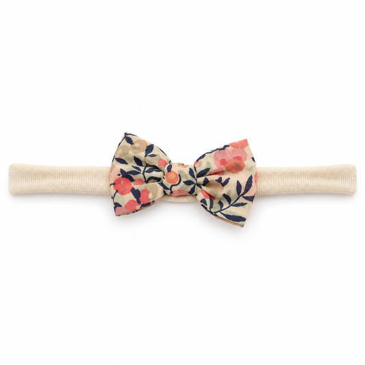 Liberty Wiltshire - Pink Small Bow Headband