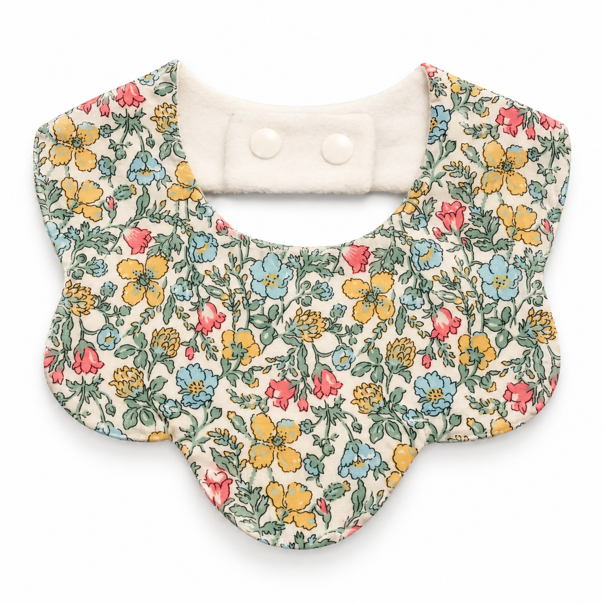 Liberty Meadow Scallop Edge Bib