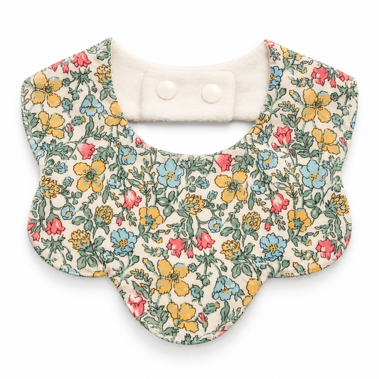 Liberty Meadow Scallop Edge Bib