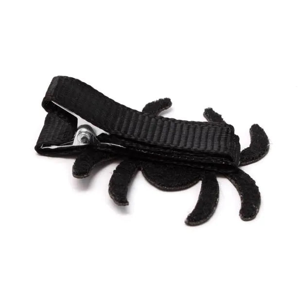 Set Of 2 Halloween Glitter Motif Clips