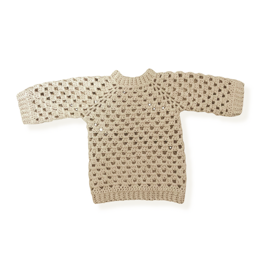 Hand Crocheted Baby Jumper