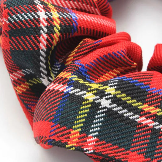 Tartan Scrunchie