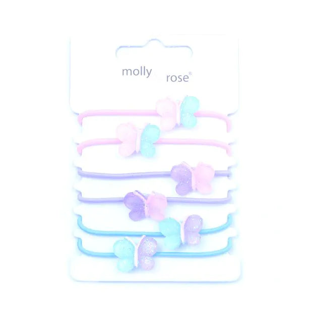 Butterfly Elastics - Set Of 6