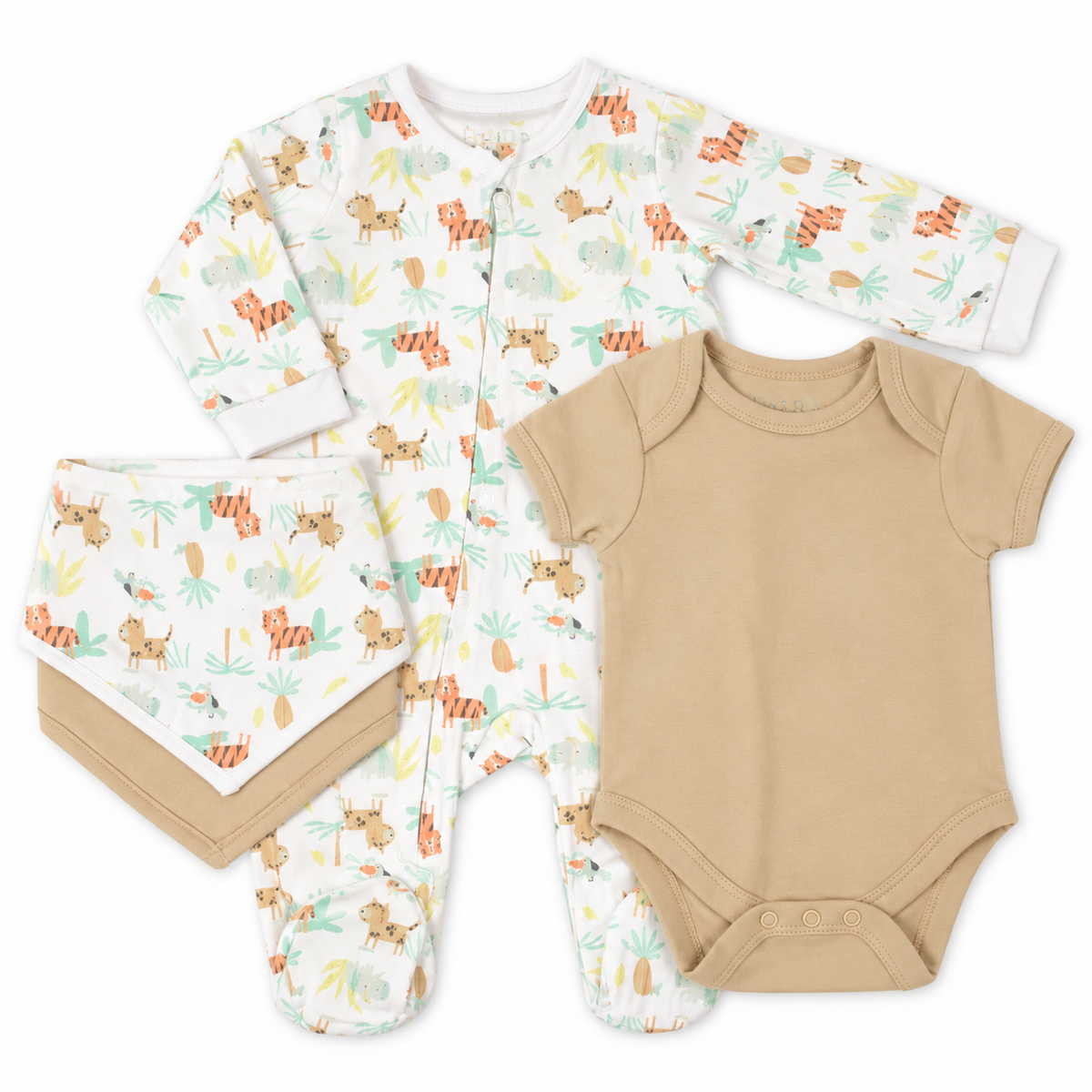 Baby Jungle Animal 5 Piece Gift Set