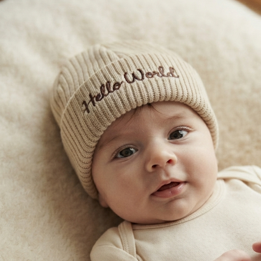 Hello World Beanie Hat