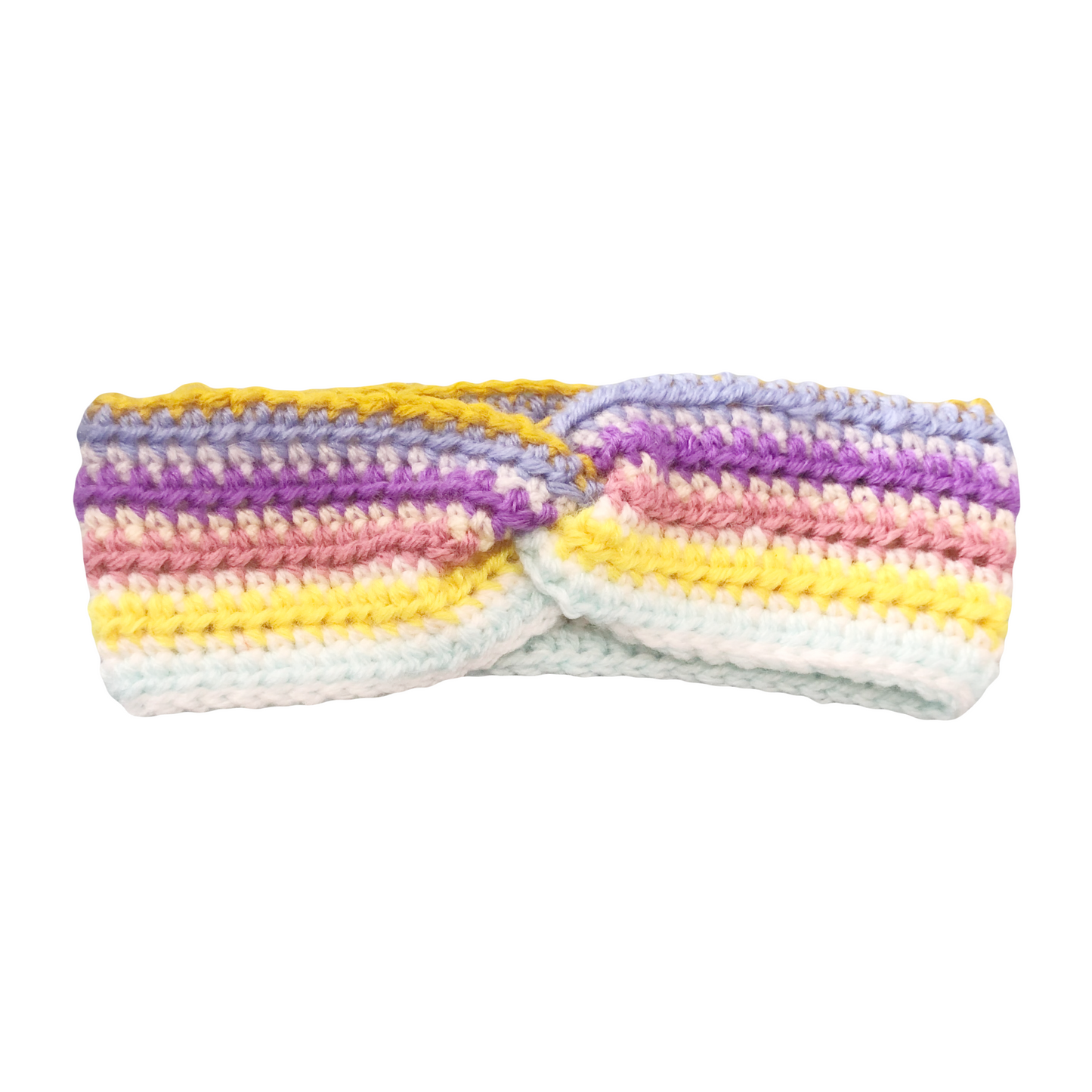 Hand Crocheted Twist Front Headband