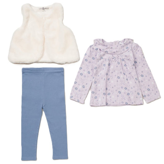 Baby Girls 3 Piece Outfit