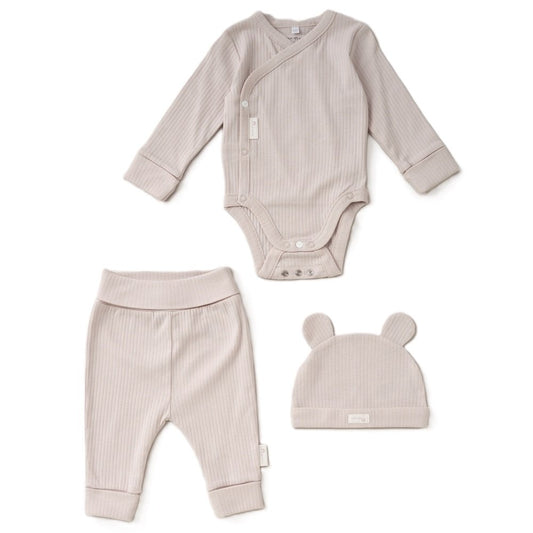 Baby Organic Ribbed Outfit