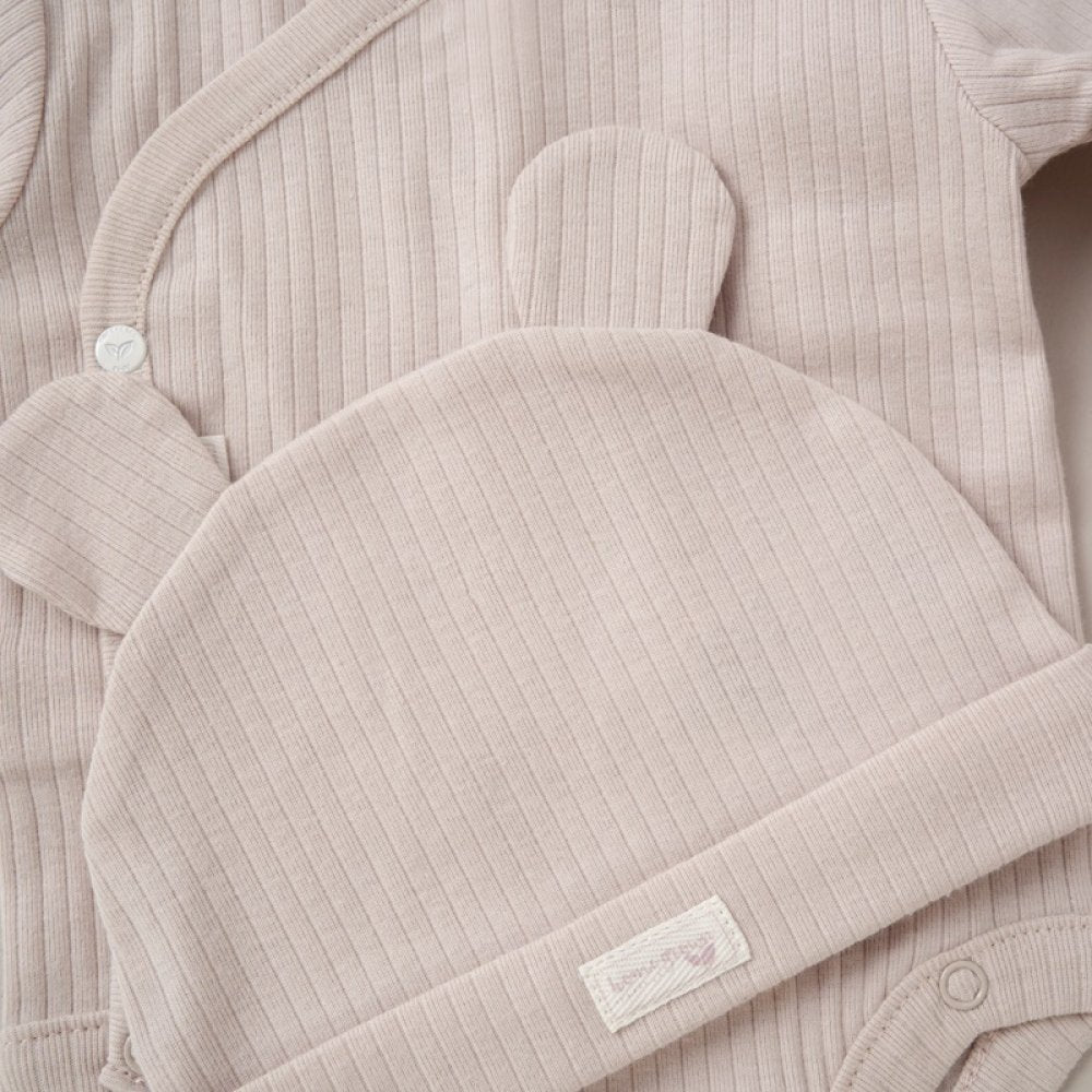 Baby Organic Ribbed Outfit