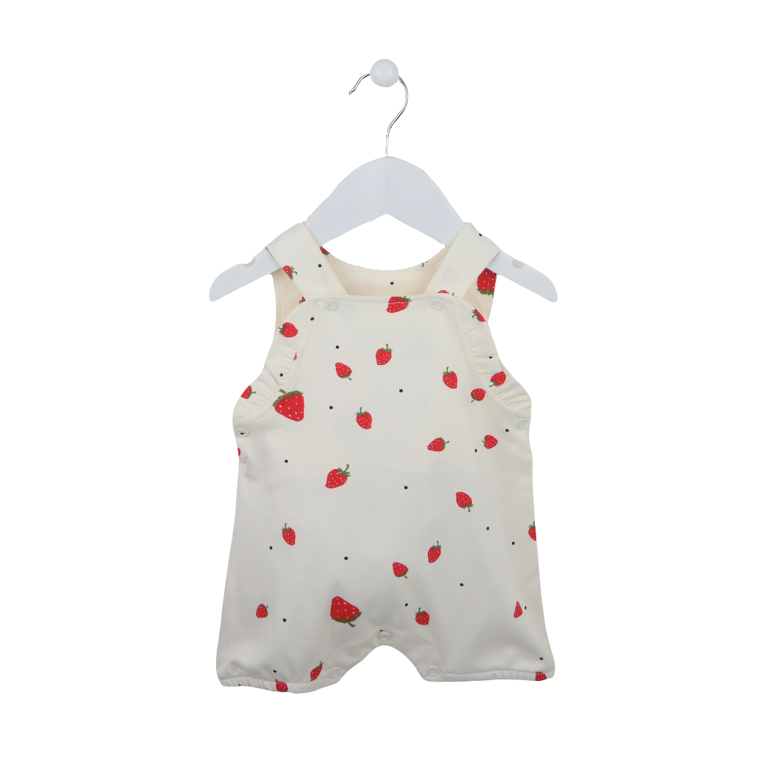 Baby Girls Strawberry Romper