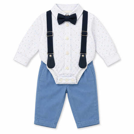 Baby Boys Bow Tie Outfit