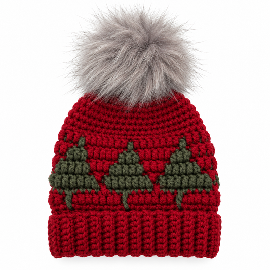Hand Crocheted Christmas Hat