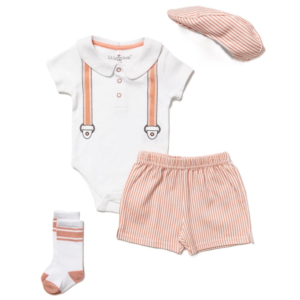 Baby Boys 4 Piece Outfit